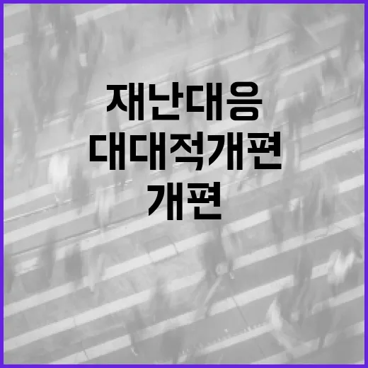 소방장비 명칭 대대적 개편, 재난 대응 소통 강화
