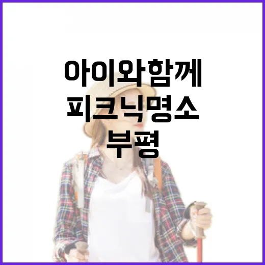 부평 원적산공원, 아이와 함께하는 도심 속 피크닉 명소