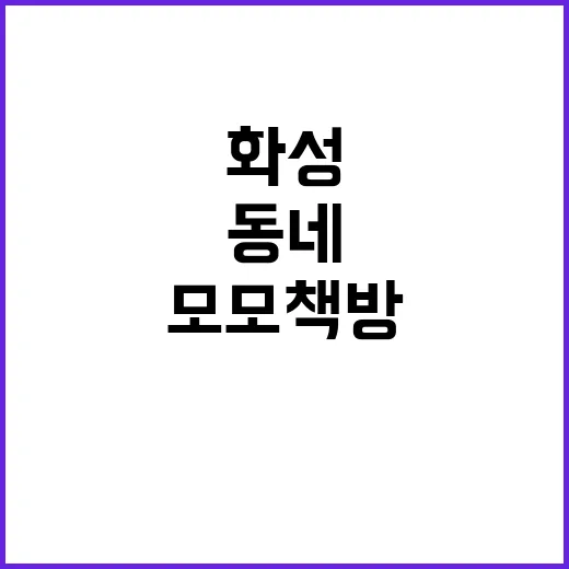 화성 모모책방, 동네 문화의 온기
