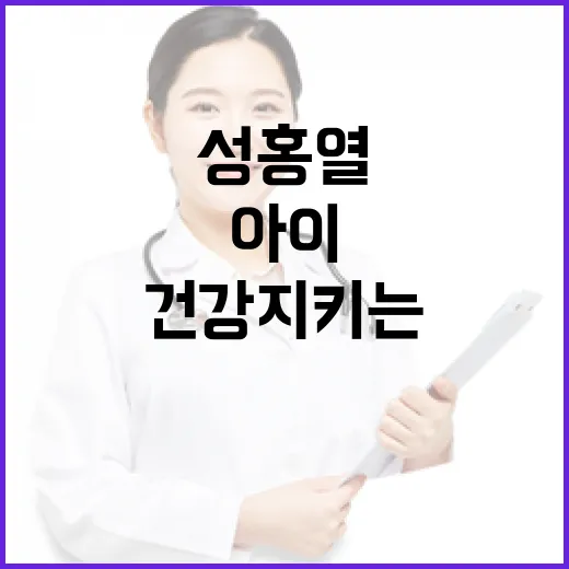 성홍열 확산 경계, 아이 건강 지키는 필수 예방법