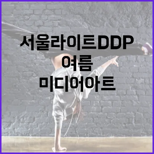 서울라이트 DDP 여름, 빛과 시간의 미디어아트 축제