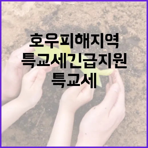 정부, 호우 피해지역에 25억 특교세 긴급 지원