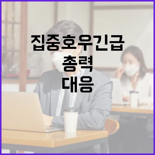 국토부, 집중호우 긴급 점검과 선제 대응 총력