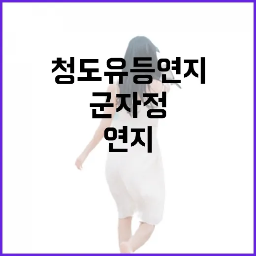 청도 유등연지 군자정, 연꽃 명소의 진수