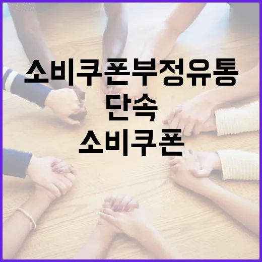 소비쿠폰 부정유통 강력 단속 예고