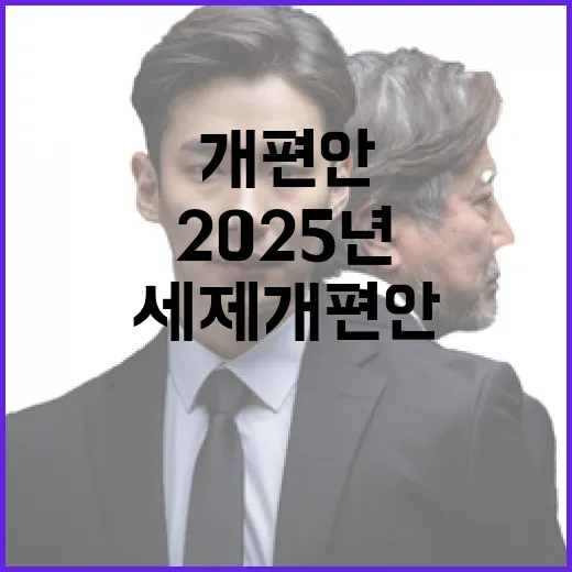기재부, 2025년 세제개편안 구체안 부인