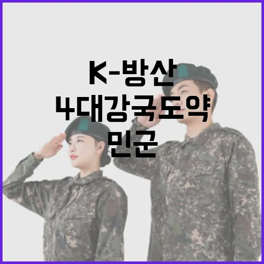 K-방산 첨단화, 민군 협력으로 세계 4대 강국 도약