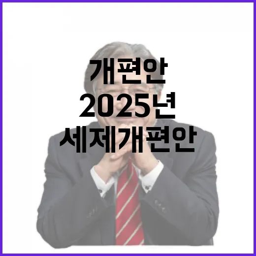 기재부, 2025년 세제개편안 구체안 부인