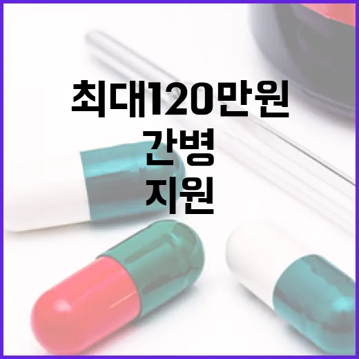 경기도 간병 SOS, 최대 120만 원 지원