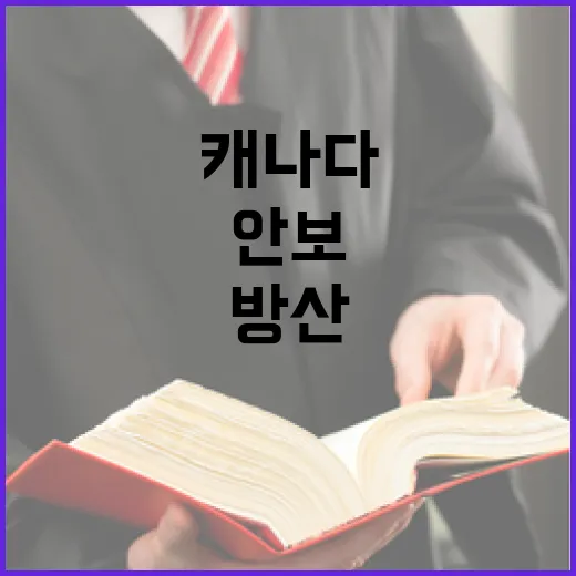 대통령 특사단, 캐나다서 안보·방산 협력 강화 논의