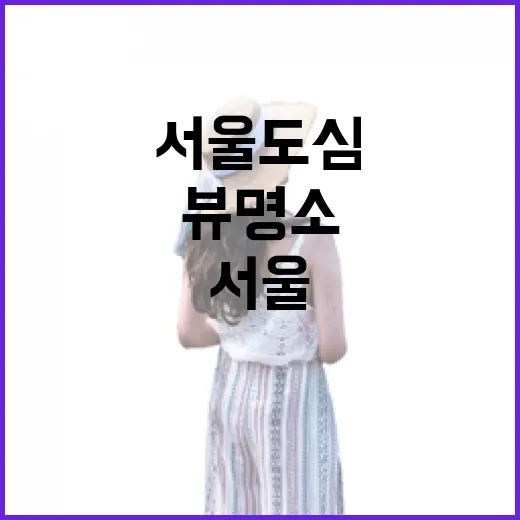 서울 도심 특별 뷰 명소 4선