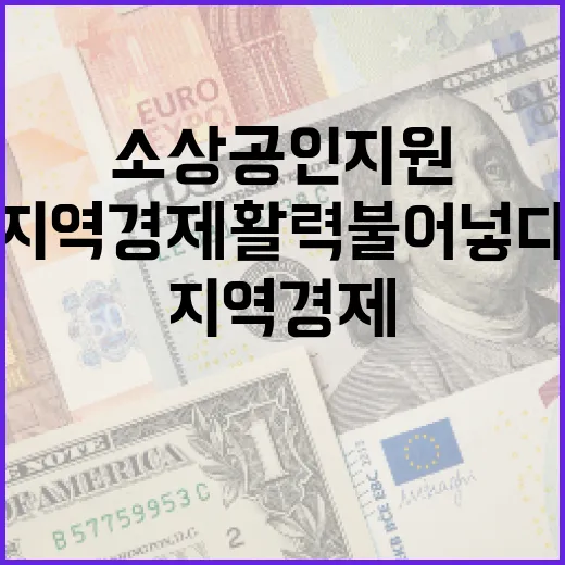 전북 소상공인 지원, 지역경제 활력 불어넣다