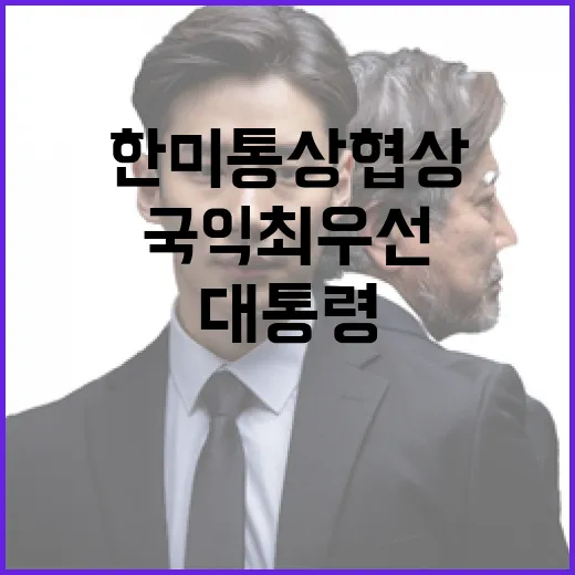 이 대통령, 한미 통상 협상 국익 최우선 강조
