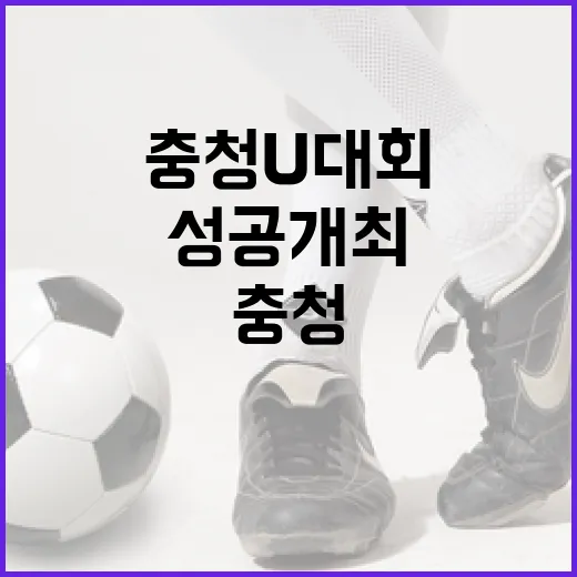 충청 U대회 성공 개최 첫걸음