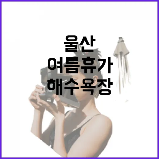 울산 진하해수욕장 여름휴가 명소
