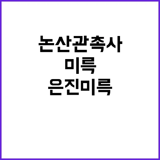논산 관촉사 은진미…