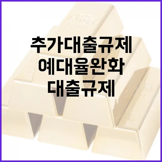 금융위, 추가 대출규제·예대율 완화 사실무근