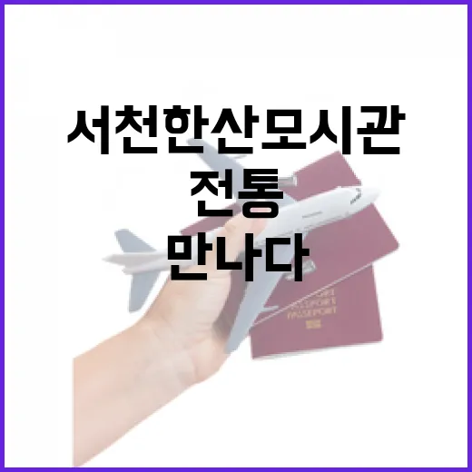 서천 한산모시관, 전통의 숨결을 만나다