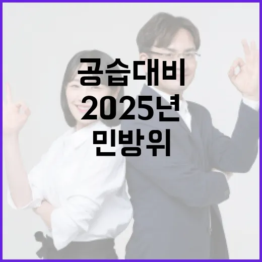 2025년 전국 민방위 공습대비 훈련 실시