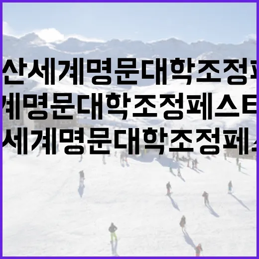 2025 울산 세계명문대학 조정 페스티벌 개막