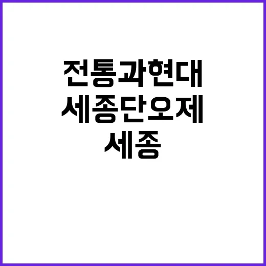 세종 단오제, 전통…