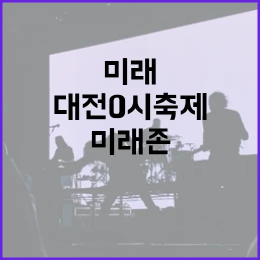 대전 0시축제 미래존과 꿈돌이 테마파크 체험기