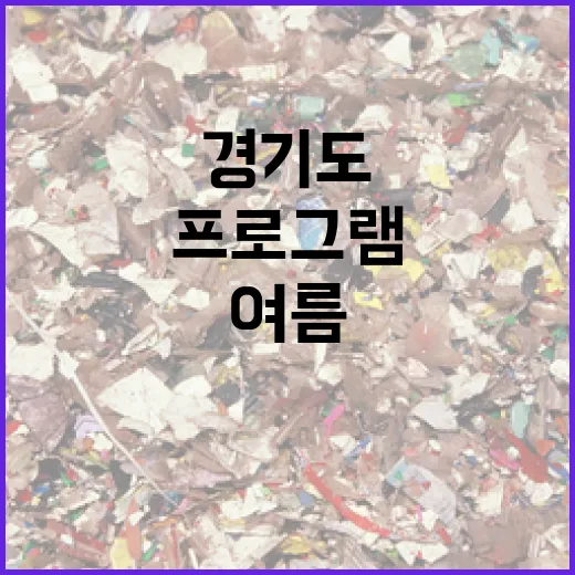 경기도 여름 숲 치유 프로그램 집중 조명