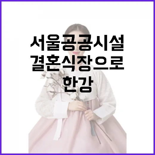 서울 공공시설, 한강·남산뷰 결혼식장으로 새단장