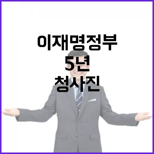 이재명정부 5년 국정운영 청사진 공개