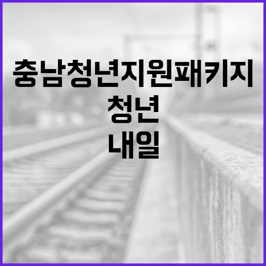 충남 청년 지원 패키지, 내일을 함께 열다