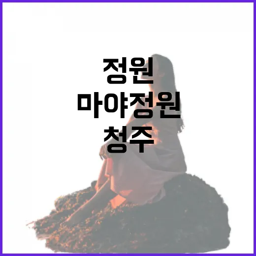 청주 마야정원, 평화의 산책길
