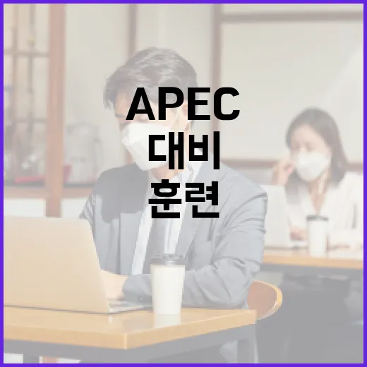 APEC 대비 119 응급헬기 이송 훈련 현장 점검