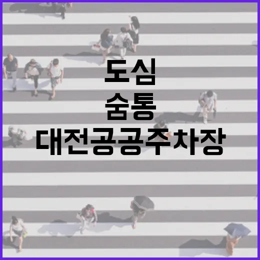 도심 숨통 트는 대전 공공주차장 4선