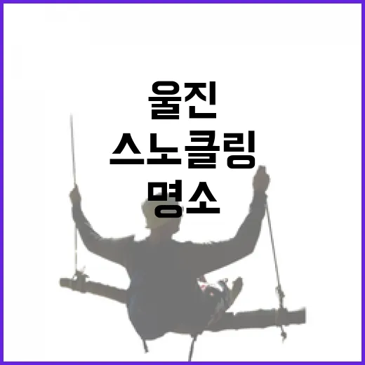울진 황금대게공원 스노클링 명소