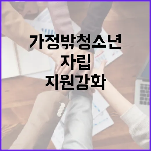 경기도가정밖청소년지원센터, 청소년 보호와 자립 지원 강화