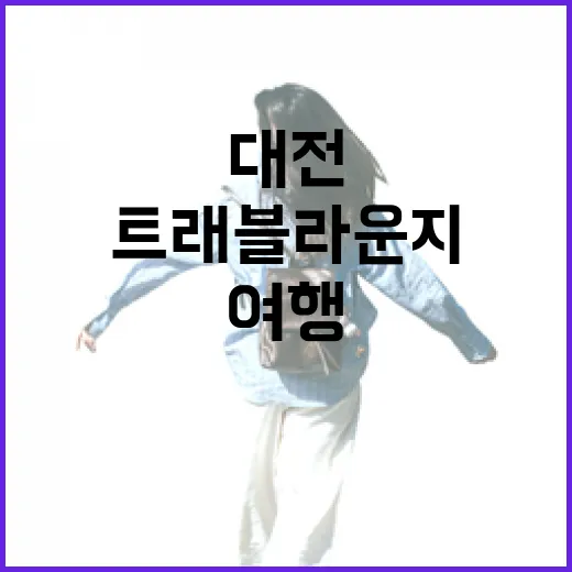 대전 트래블라운지, 여행의 완벽한 동반자