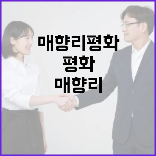 주민 힘으로 지킨 매향리 평화의 현장
