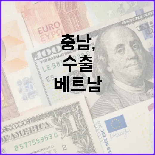 충남, 베트남서 수출길 대폭 확장