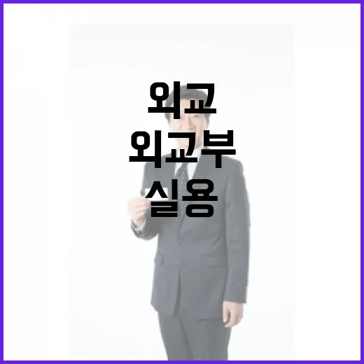 외교부, 내년 3조6028억 예산으로 실용외교 강화