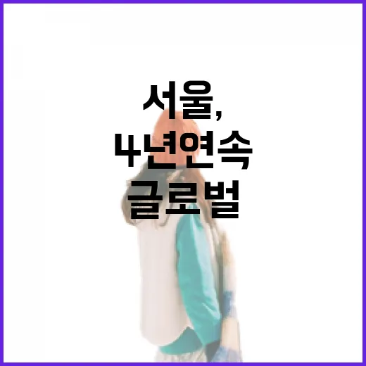 서울, MZ 세대가 사랑하는 글로벌 도시 4년 연속 선정