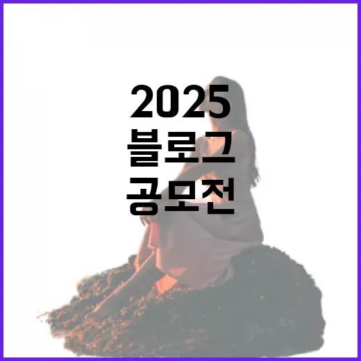 2025 충남 방문의 해 블로그 공모전 안내