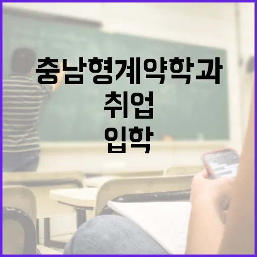 충남형 계약학과, 입학과 동시에 취업 준비 완성