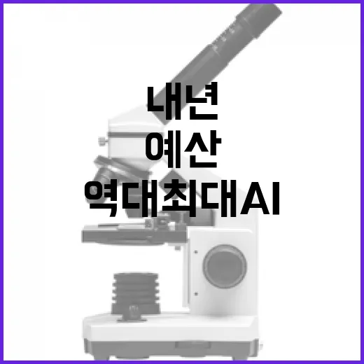과기정통부 내년 예산 역대 최대 AI·NEXT 집중