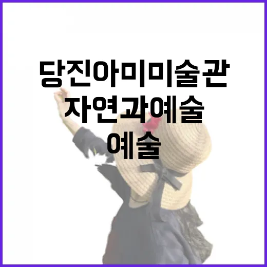 당진 아미미술관, 자연과 예술의 힐링 공간