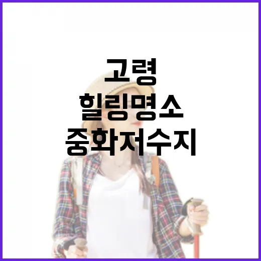 고령 중화저수지, 자연과 함께 걷는 힐링 명소
