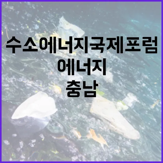 충남서 여는 수소에너지 국제포럼