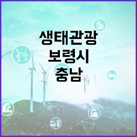보령시, 충남 생태관광 중심지로 부상