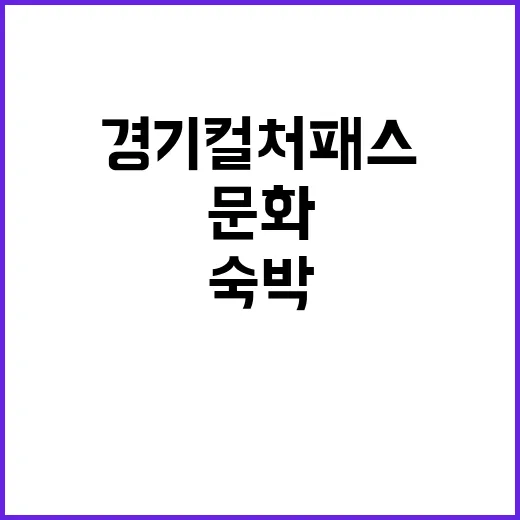 경기 컬처패스, 문…