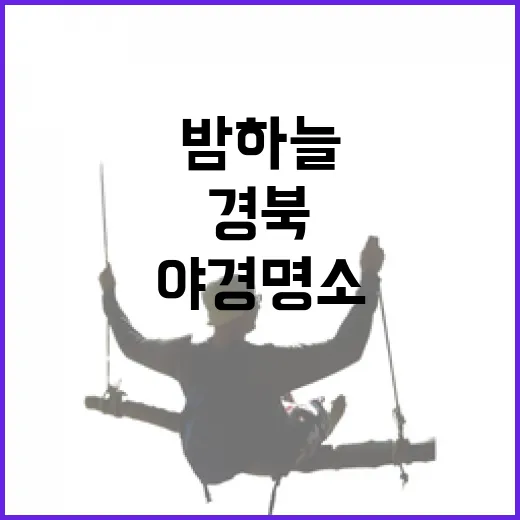경북 밤하늘 수놓는 야경 명소 4선