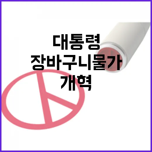 이 대통령, 장바구니 물가 개혁과 AI 3강 도약 강조